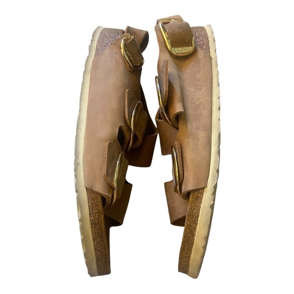 Birkenstock Women's Milano Big Buckle Sandals Sz 41 Narrow - Picture 2 of 6